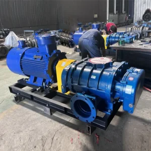 Roots blower is a low-noise medical equipment used in the chemical industry for wastewater treatment